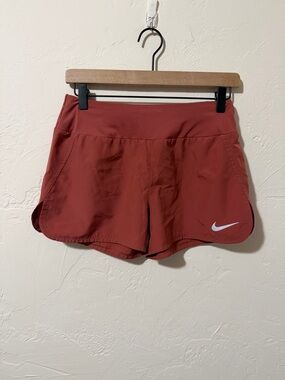 Nike Women's Dark Pink Athletic Running Shorts